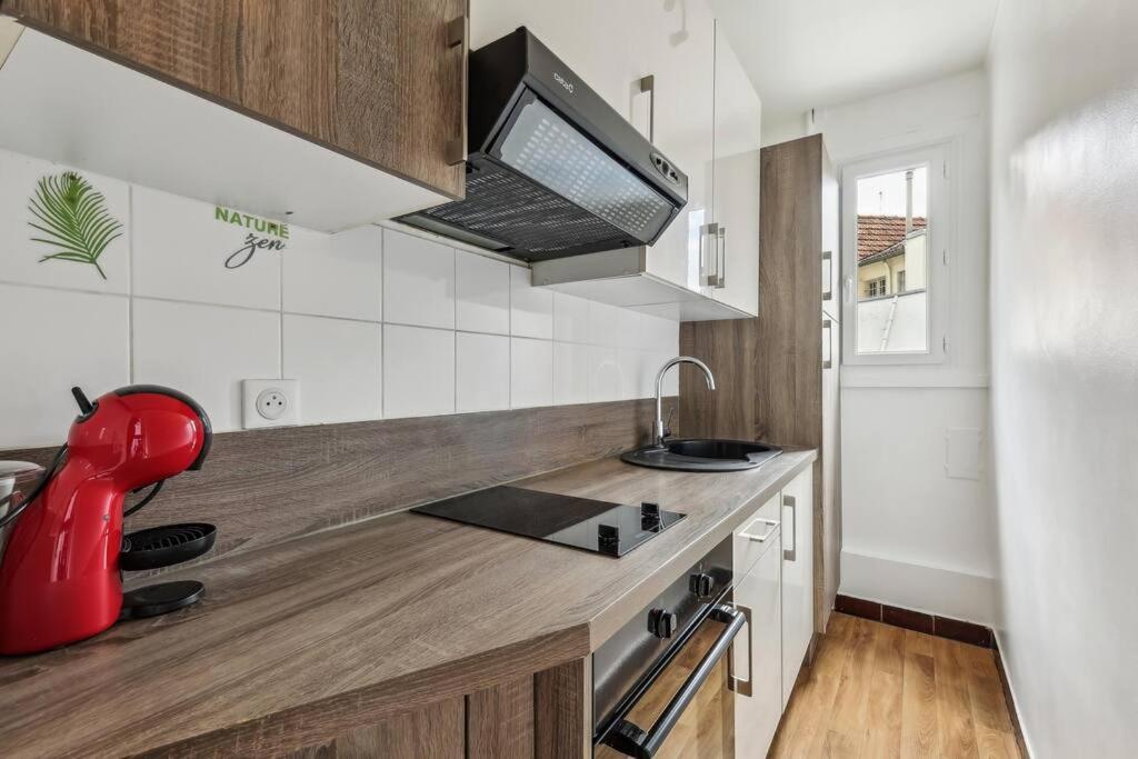 Paris Elegant 1Br In Front Of Montparnasse Tower Apartment Bagian luar foto