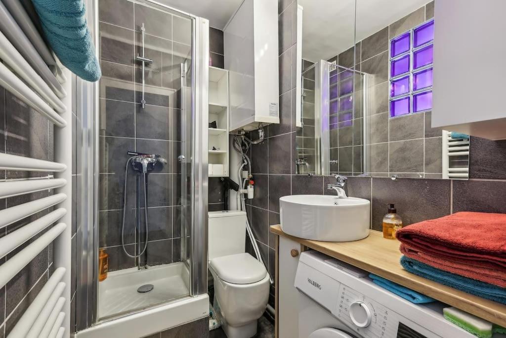 Paris Elegant 1Br In Front Of Montparnasse Tower Apartment Bagian luar foto