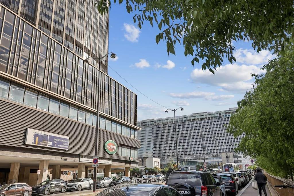 Paris Elegant 1Br In Front Of Montparnasse Tower Apartment Bagian luar foto